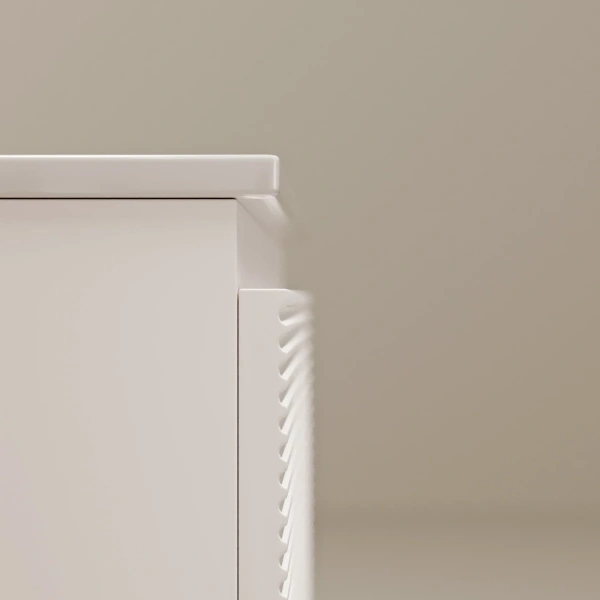 Тумба без раковины подвесная 100 см Sancos Folk FL100W белый матовый 