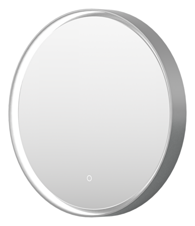 Зеркало (60х60)  Brevita Pluto  PLU-Nim6-060-platinum