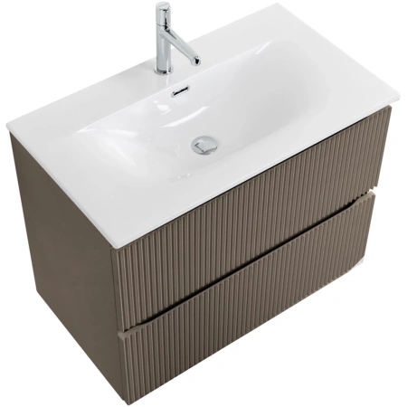 Тумба под раковину 90 BelBagno Uno UNO-900-2C-SO-СO бежевый матовый, без раковины