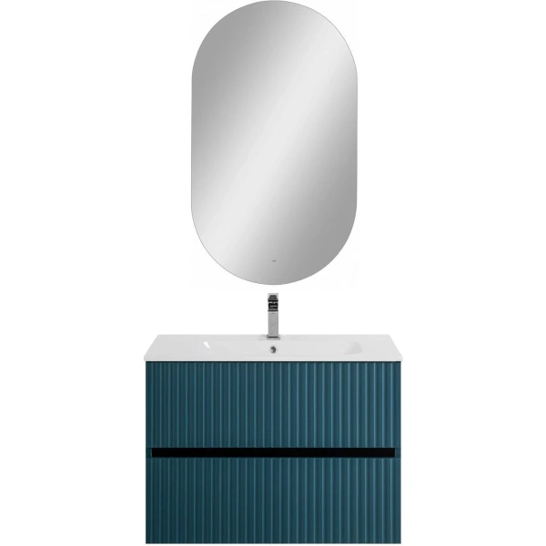 База под раковину Art&Max Torino AM-TORINO-800-2C-SO-AQ-P Аквамарин