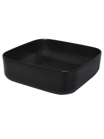 Раковина накладная (39x39) AQUAme AQM5011MB