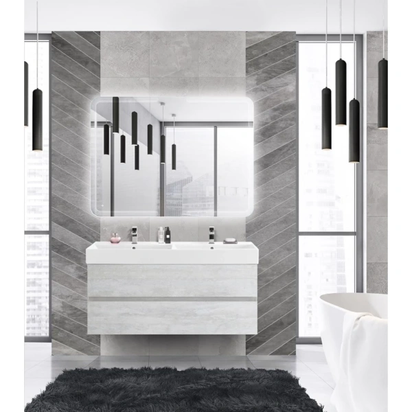 Тумба под раковину Cezares MOLVENO 46-120-2C-SO-2-LB Legno Bianco