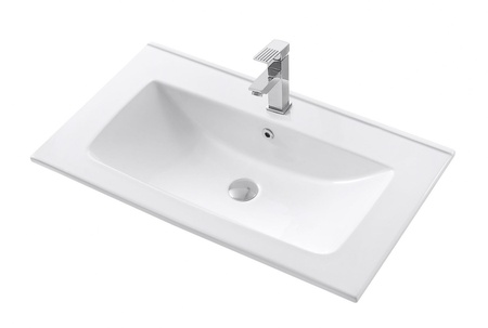 База под раковину напольная Art&max AM-Platino-800-2C-SO-BM-Cer Белый матовый