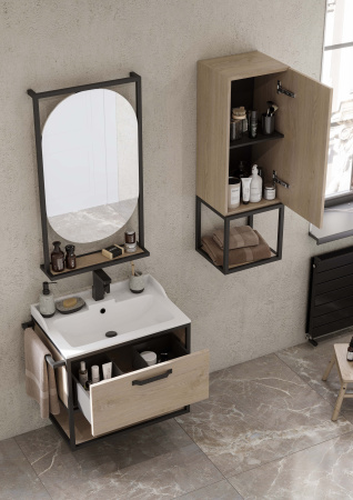 Тумба под раковину Aquaton Лофт Фабрик 65 1A242301LTDU0