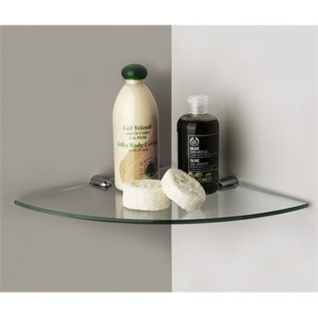 Полка  стеклянная угловая WasserKRAFT K-533