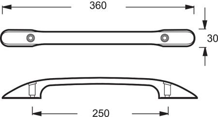 Комплект ручек для ванны Jacob Delafon Melanie E75114-CP