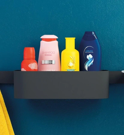 Корзина для хранения Hansgrohe WallStoris 27912670 черный матовый