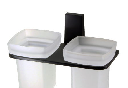 Стакан для зубных щеток двойной WasserKRAFT Abens K-3228D