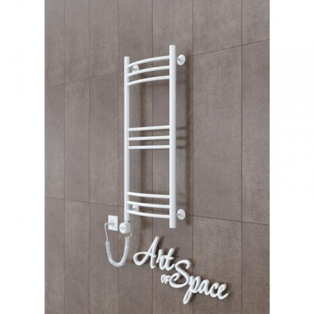 Полотенцесушитель ArtofSpace Corint EACT5001000RAL9016LP