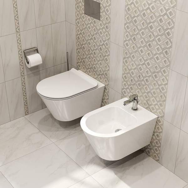 Биде подвесное Kerama Marazzi Plaza Modern PLM.bidet.02