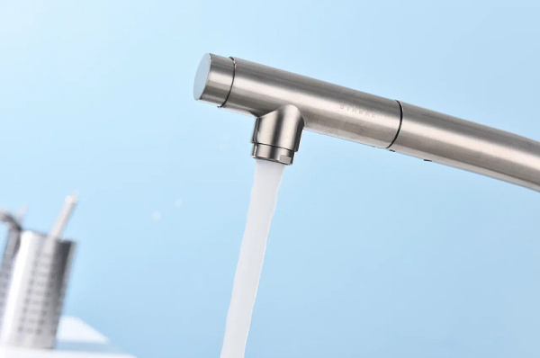 Смеситель для кухни с подключением к фильтру  Paulmark Viper Vi213105-NI