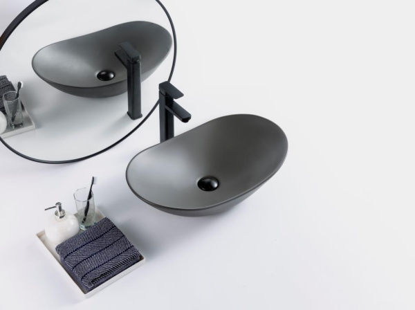 Накладная раковина (60,5х37) BelBagno BB1404-H311