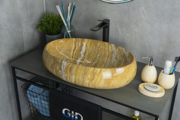 Раковина накладная (60х41) Gid Mnc164