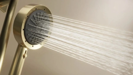 Душевой комплект с термостатом Arrow ARQ14H889CG золото