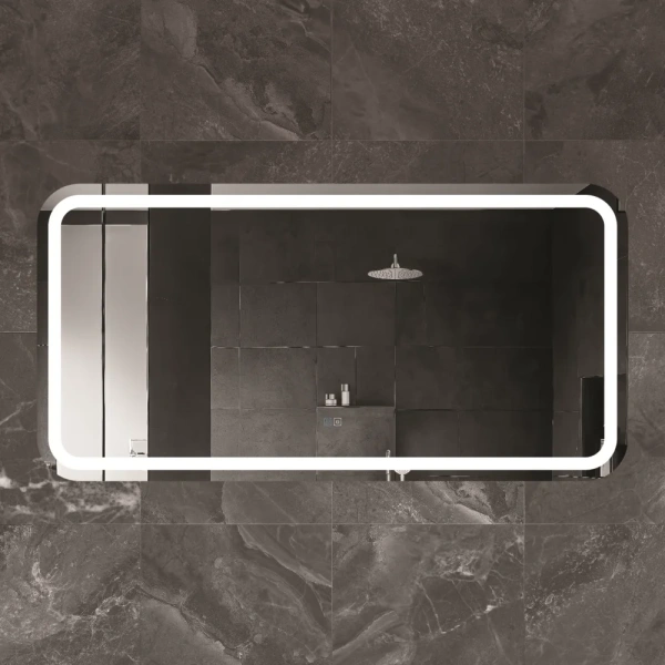 Зеркало (150х70) Cezares CZR-SPC-STYLUS-1500-700-TCH-WARM