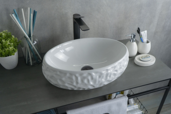 Раковина накладная (48х34) Gid 9030wf