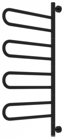 Полотенцесушитель электрический Cунержа Парео 4.0-4С (978х535) матовый черный 31-0823-0978