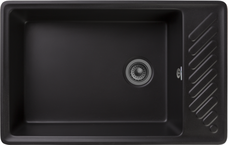 Кухонная мойка GranFest Quartz 51, 51 черный