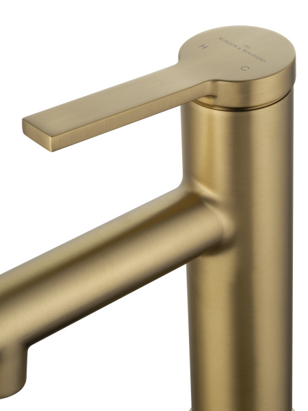 Смеситель для раковины с функцией полоскания WONZON & WOGHAND, брашированное золото WW-H1017-BG Смеситель для раковины с функцией полоскания WONZON & WOGHAND, брашированное золото WW-H1017-BG