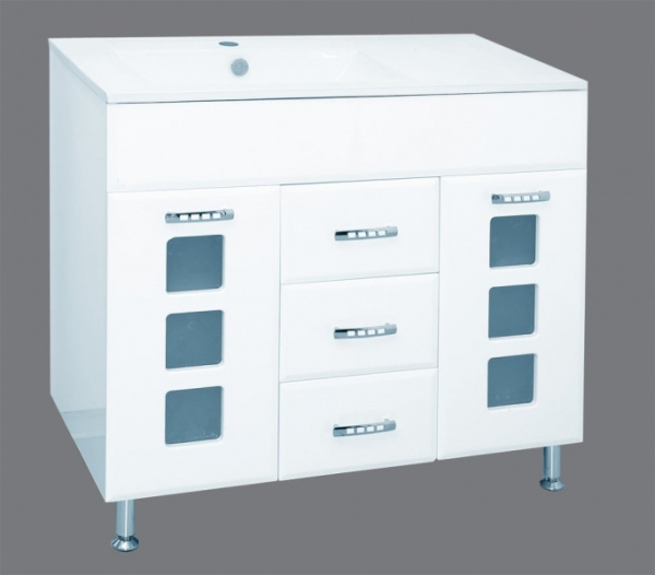 Тумба  Misty Квадро 105 + раковина