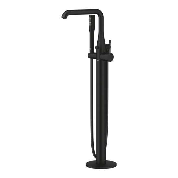 Смеситель для ванны напольный Grohe Essence 25248KF1 фантомный черный