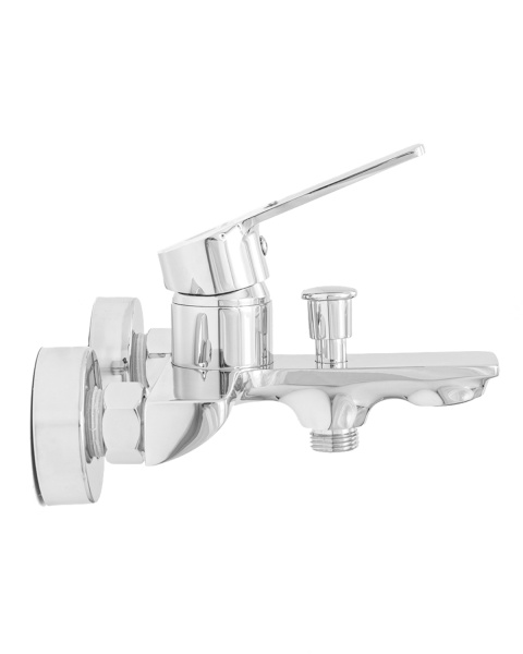 Смеситель для ванны однорычажный Orange Flat M12-100cr хром