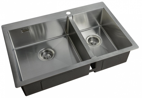 Кухонная мойка (основная чаша слева) Zorg ZL R 780-2-510-L