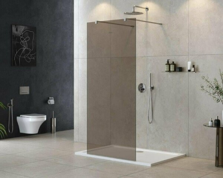 Душевая перегородка 80 см CEZARES LIBERTA LIBERTA-L-2-80-120-BR-Cr