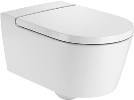 Крышка для чаши Roca Inspira Round Soft Close 80152200B петли хром