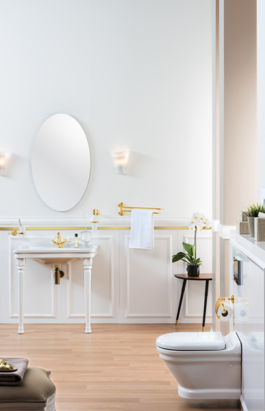 Унитаз подвесной с функцией биде Creavit Antik AN320-00CB00E-0000