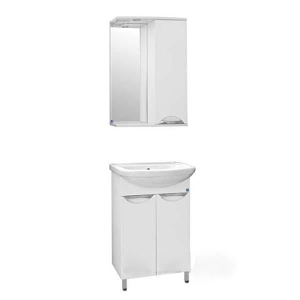 Тумба под раковину напольная Style Line Жасмин 60 ЛС-00000034 белый