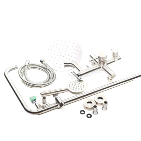 Душевая система с изливом Melana Tondo 610107