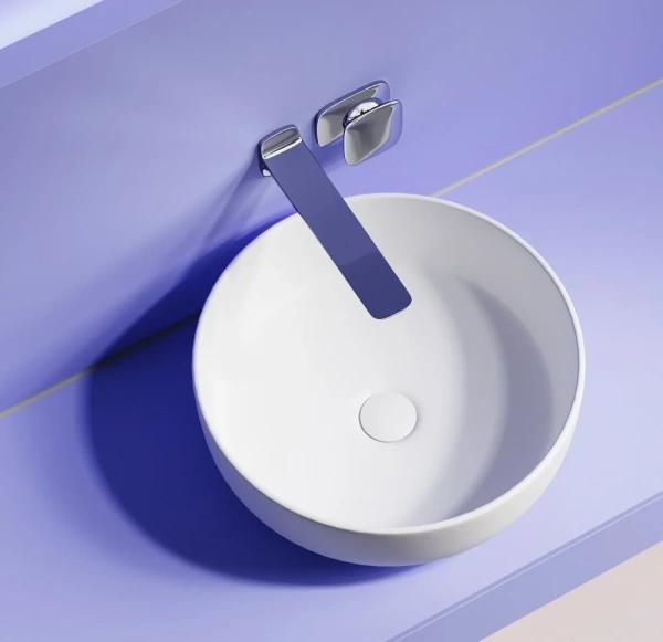 Раковина накладная (37х37) Ceramica Nova Taycan CN12003MW матовый