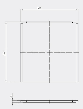 Панель боковая Marka One Gracia 170х90 L 02гр17бл