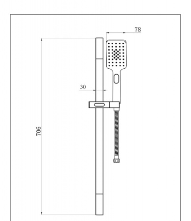 Душевой комплект Bravat Source (D170BW-ENG)