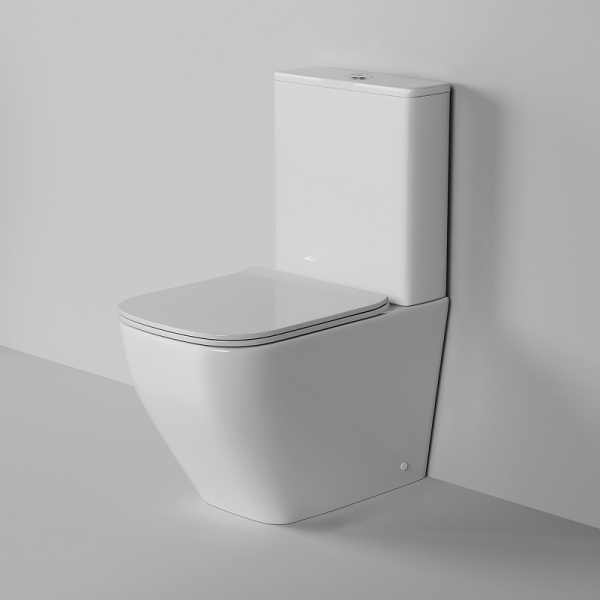 Унитаз напольный безободковый Grossman Style GR-4453S с сиденьем микролифт