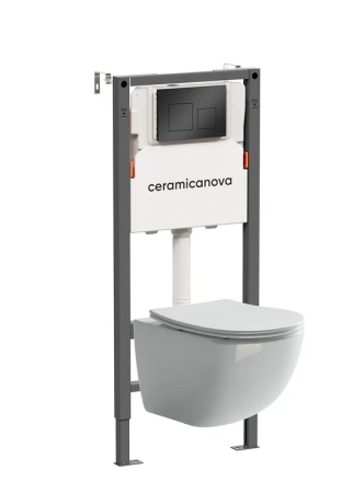 Комплект унитаза с инсталляцией Ceramicanova Balance/Forma CN3009_121002MB