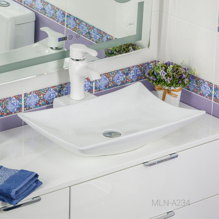 Раковина накладная (57х44,5) Melana A234-805