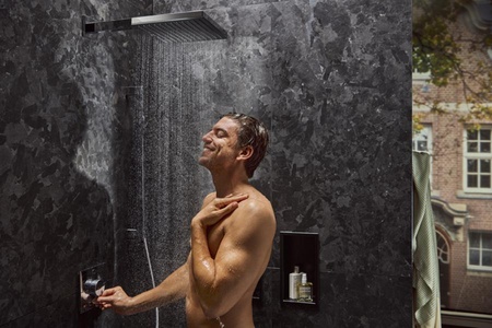 Душевой гарнитур Hansgrohe Pulsify E 1jet EcoSmart 24370000 хром