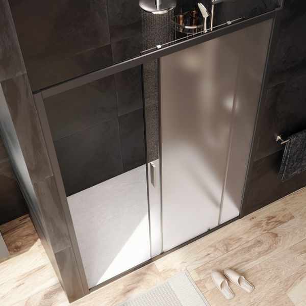 Душевая дверь (140х195) Am.Pm Gem Solo W90G-140-1-195BM