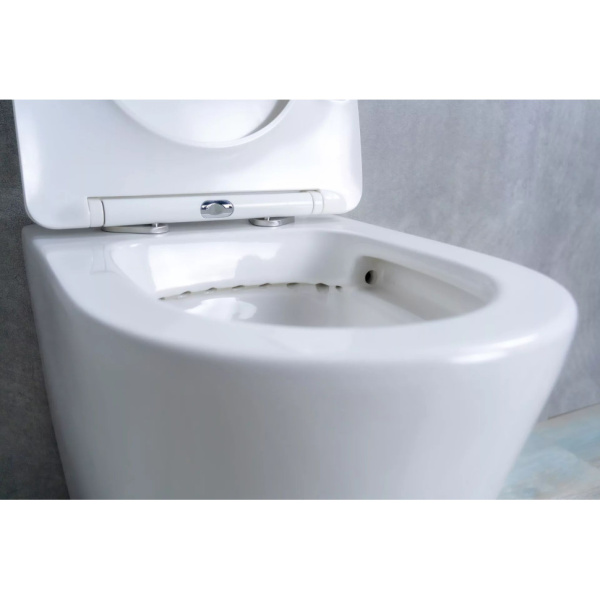 Приставной унитаз безободковый Gid TRS-263