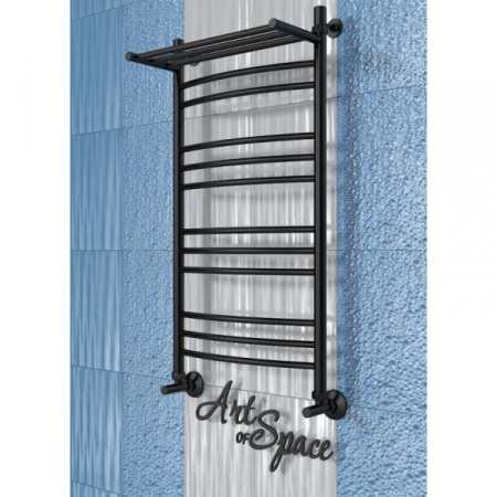 Полотенцесушитель ArtofSpace ARTICO LEDGE WAAOL5001200RAL9005