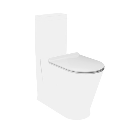 Сиденье для унитаза Kerama Marazzi Plaza Modern PLMR.seat.02\WHT микролифт