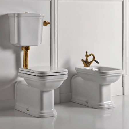 Чаша напольного унитаза Kerasan Waldorf 411601 без сиденья