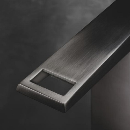 Смеситель однорычажный для раковины Grohe Allure Brilliant 23029 AL0 (23029AL0) темный графит матовый