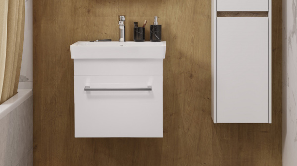 Тумба с раковиной Aquaton Поль 45 1A2637K0PF010