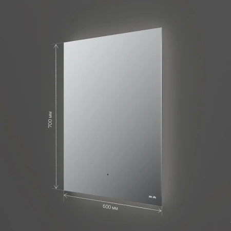 Зеркало сенсорное (60х70) Am.Pm X-Joy M85MOX10601S с LED-подсветкой