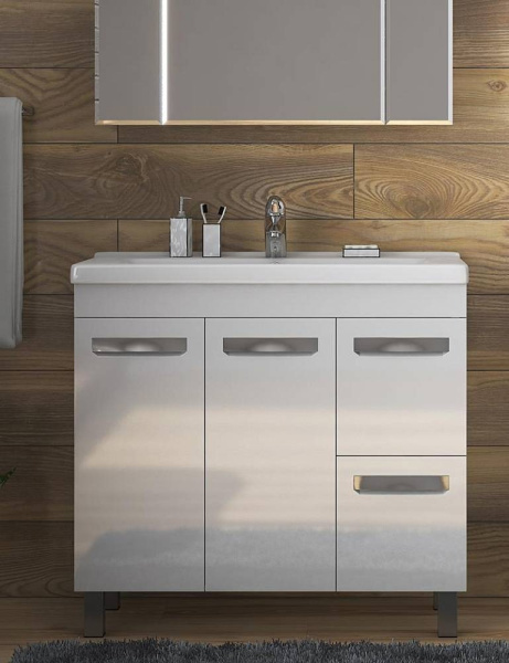 Тумба под раковину напольная VIGO Plaza 80 tn.PLA.MIR.80.2D.2Y