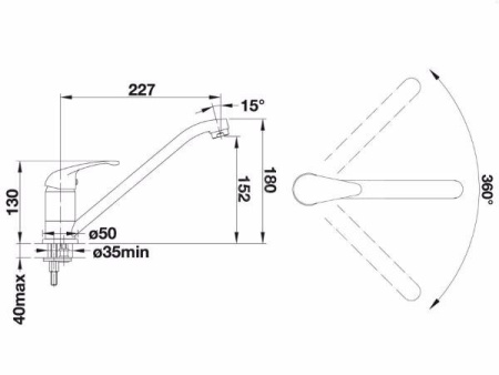 Комплект Blanco LEGRA 6 S Compact + DARAS 521306D1