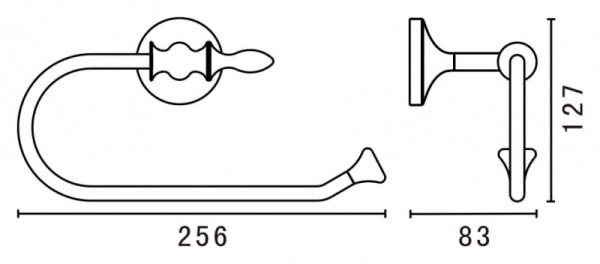 Полотенцедержатель Art&Max AM-4280-Do Полотенцедержатель Art&Max AM-4280-Do